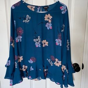 Dressy flowy sleeve a.n.a shirt